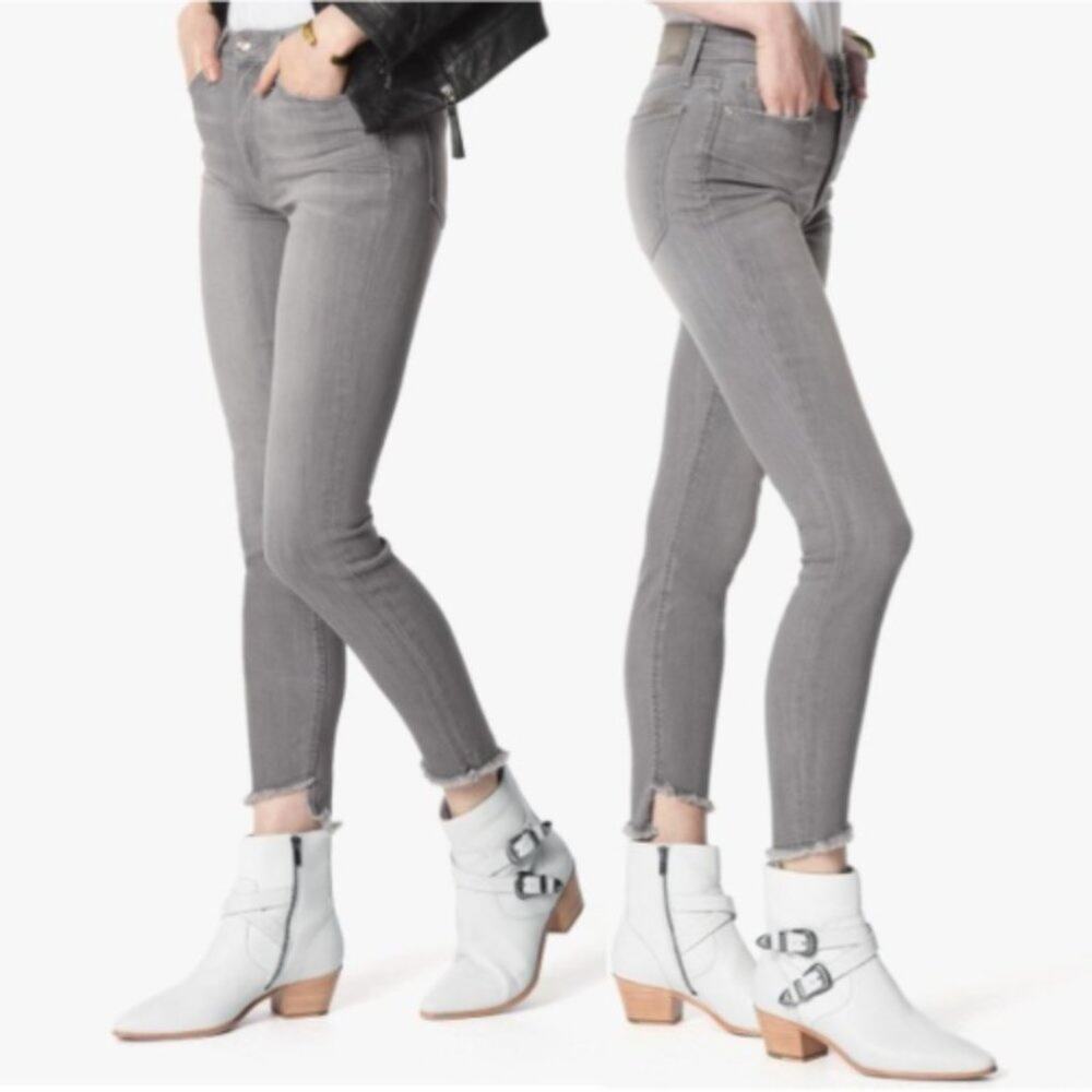 Joe's Jeans Charlie Step-up Hem High Rise Skinny Jeans In Jasmyn